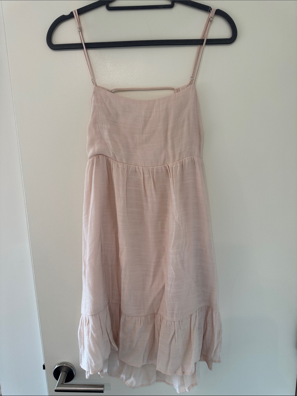 Love Tree Light Pink Spaghetti Strap Mini Dress